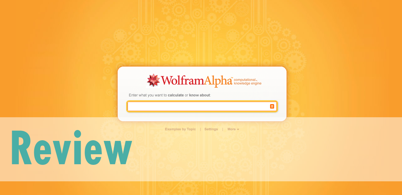 Review: Wolfram Alpha